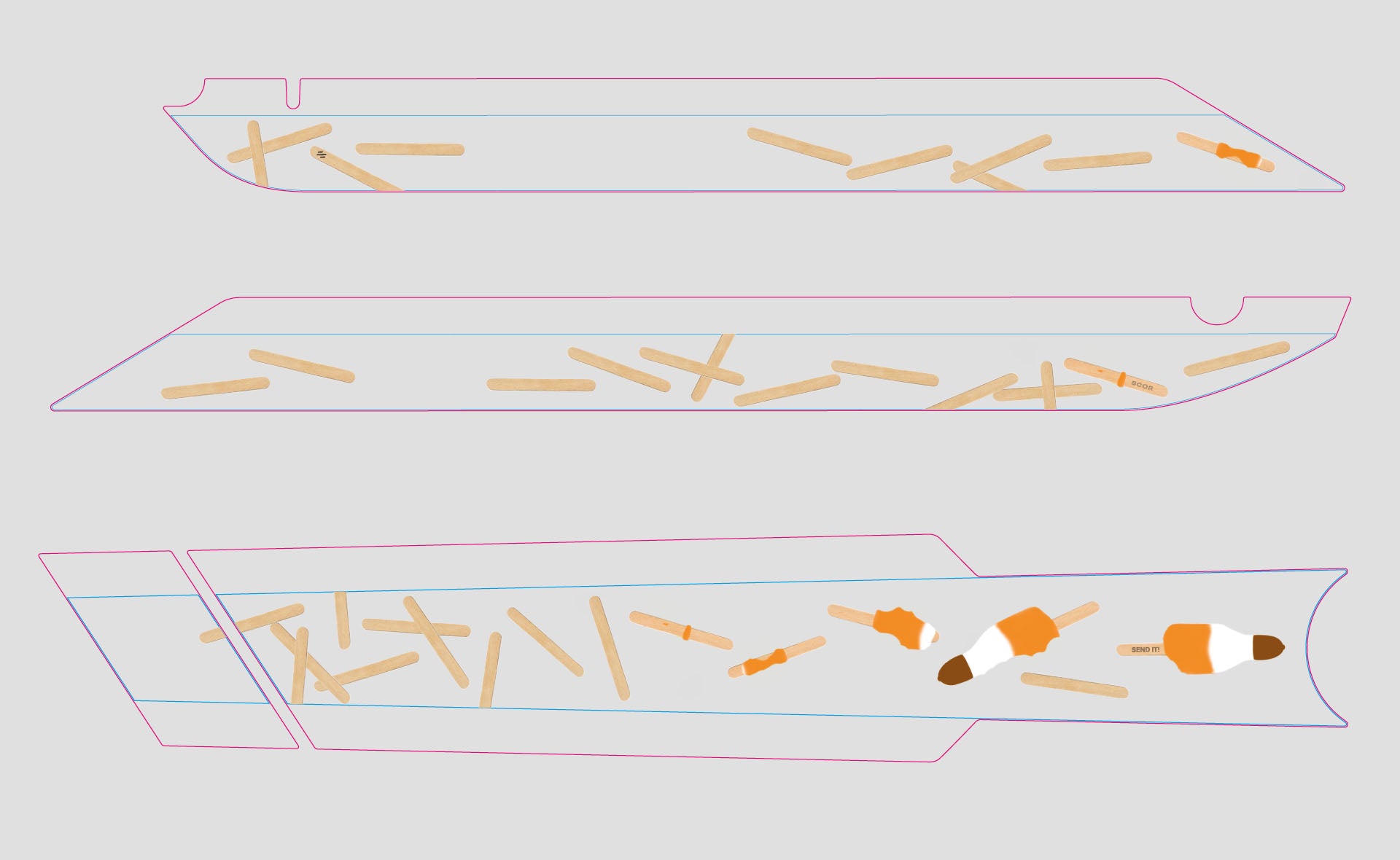 SCOR Spare Parts | 4060 Z Frame Protector by Slicy LICKERS